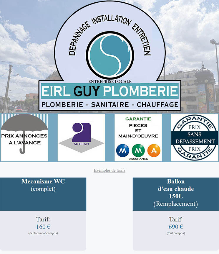 Logo GUY Plomberie
